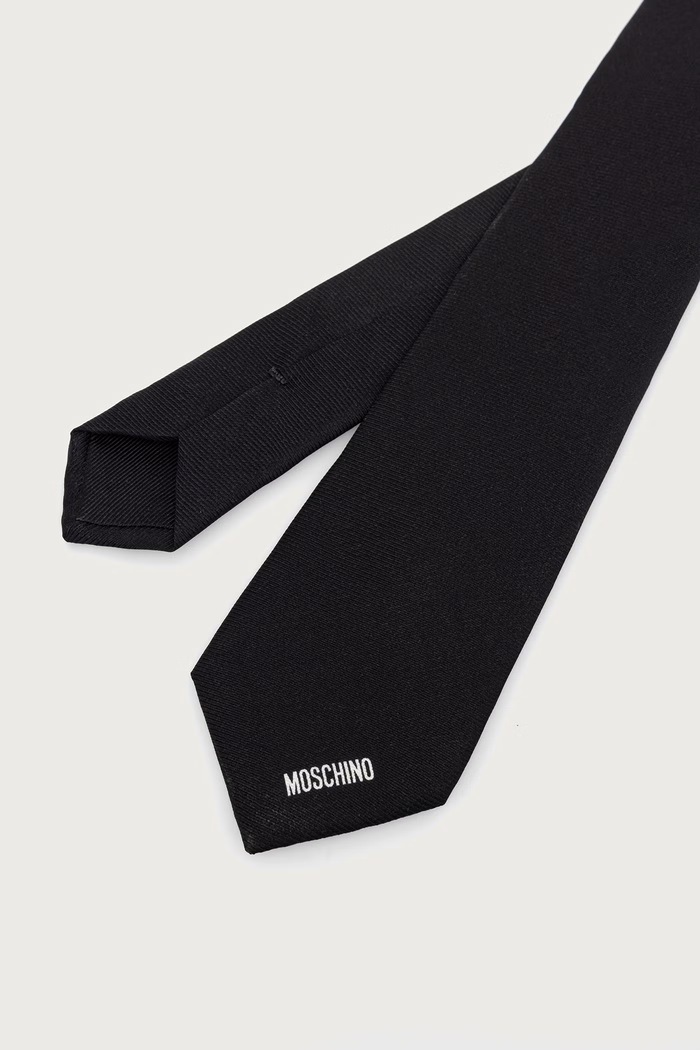 Akcesoria Moschino Krawat męski jedwabny M5913.55060 czarny