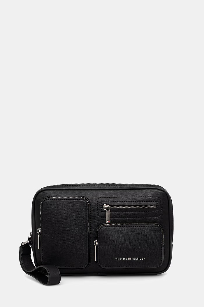 Tommy Hilfiger mala torba za muškarce crna AM0AM14482