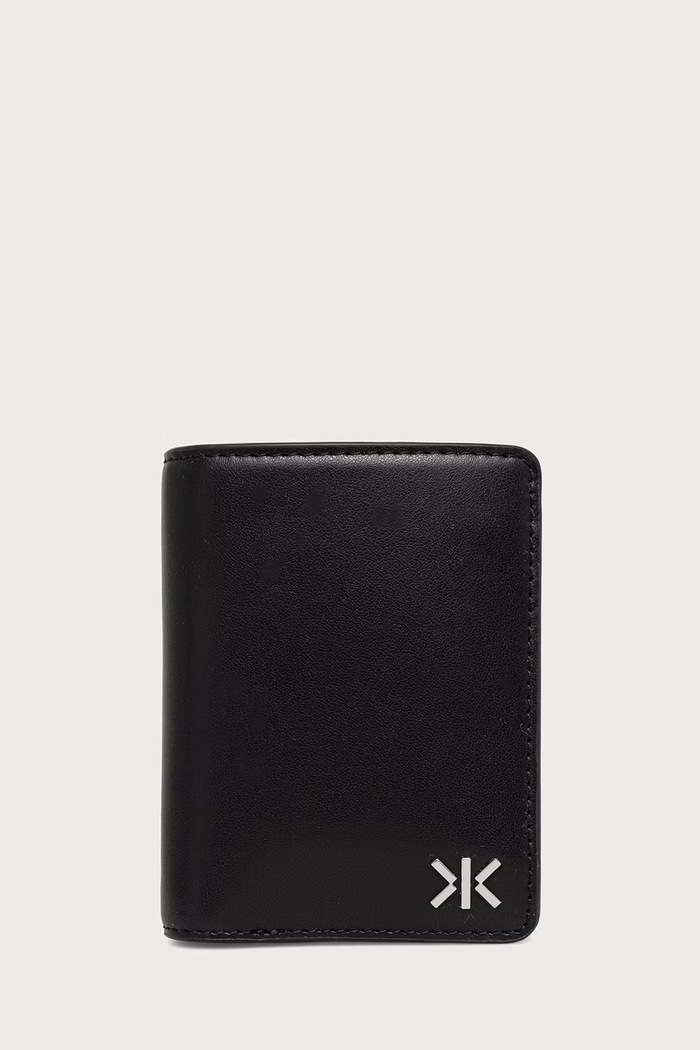 Kenzo Portfel męski skórzany czarny FG68PM703L44