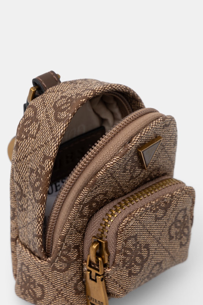 Akcesoria Guess brelok męski MILANO RM5490.P6201 brązowy