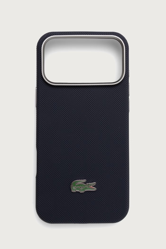 Lacoste Etui na telefon iPhone 17/18 Pro Max granatowy LCSCMP17XPLAV
