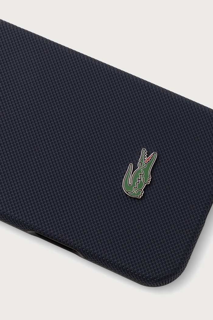 Lacoste Etui na telefon iPhone 17/18 Pro Max LCSCMP17XPLAV granatowy AW26