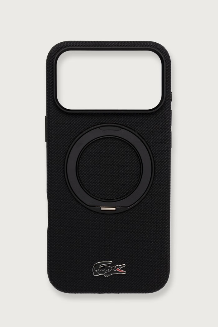 Lacoste Etui na telefon iPhone 17/18 Pro Max czarny LCHMP18X6PSWRPTOK