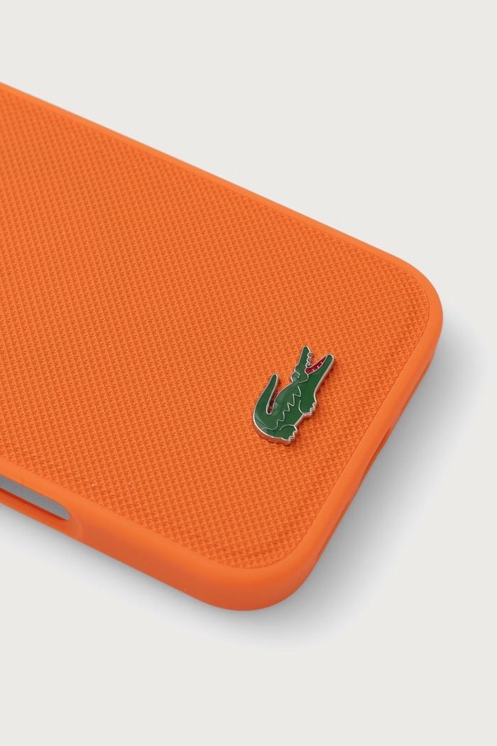Lacoste Etui na telefon iPhone 17/18 Pro Max LCHMP18XPLAO pomarańczowy AW26