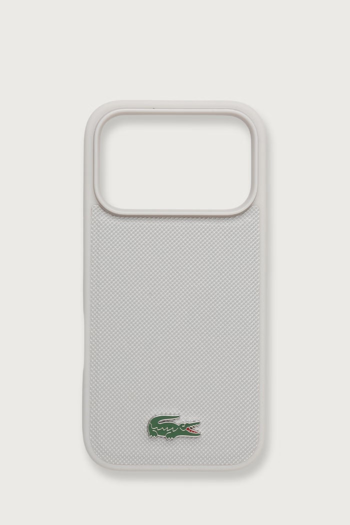 Lacoste Etui na telefon iPhone 17/18 Pro szary LCHMP18LPLAG