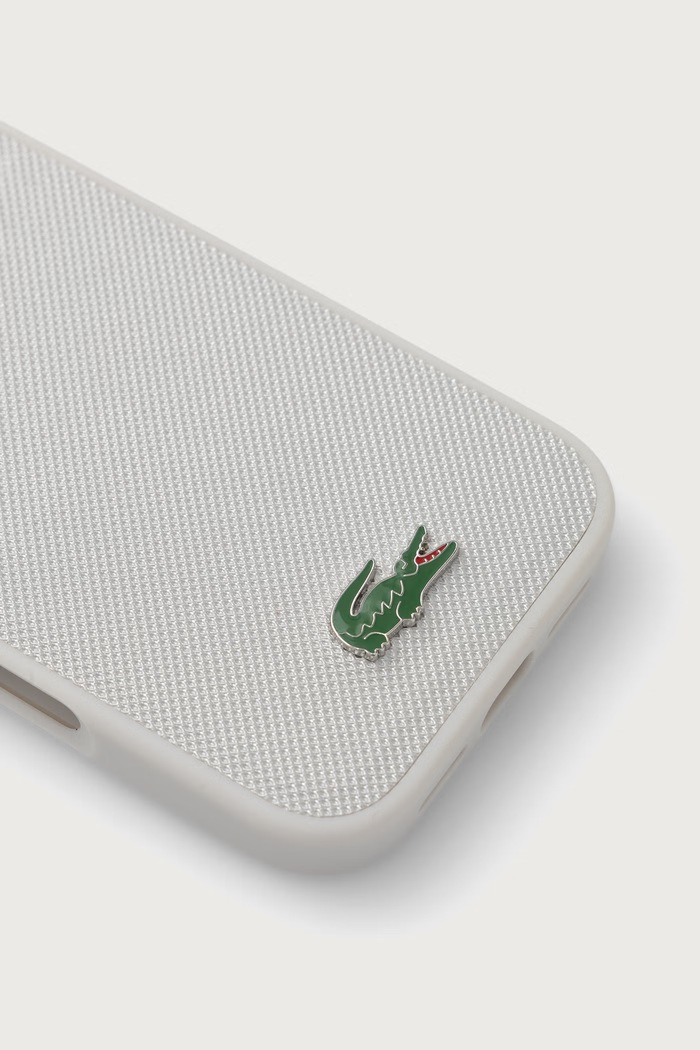 Lacoste Etui na telefon iPhone 17/18 Pro LCHMP18LPLAG szary AW26