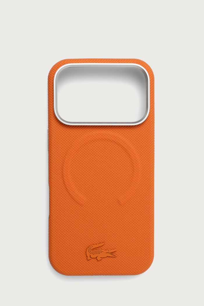 Lacoste Etui na telefon iPhone 17/18 Pro pomarańczowy LCHMP18L6PSWPTOO