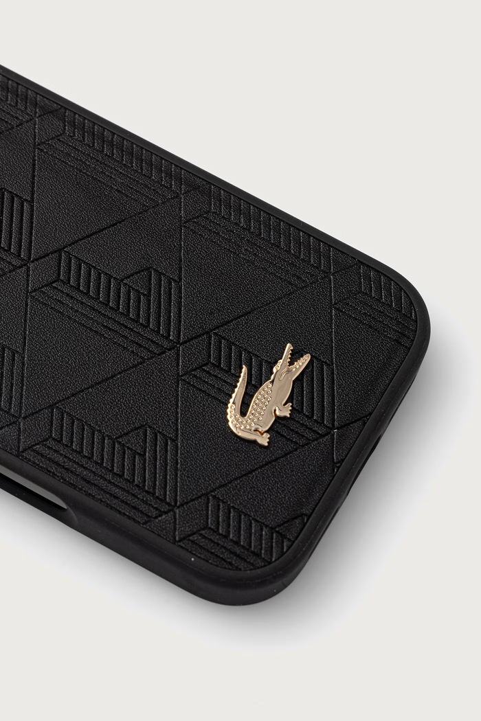 Lacoste Etui na telefon iPhone 17/18 Pro LCHMP17LPNOK czarny AW26