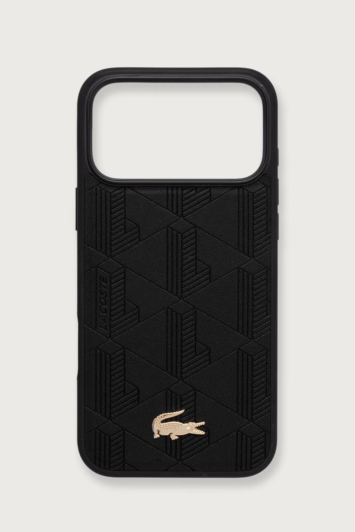 Lacoste Etui na telefon iPhone 17/18 Pro Max czarny LCHMP17XPNOK