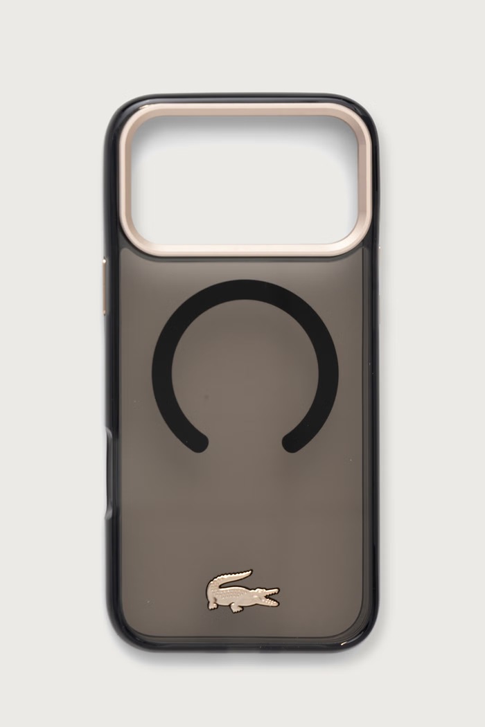 Lacoste Etui na telefon iPhone 17/18 Pro Max czarny LCHMP18XUFWAK