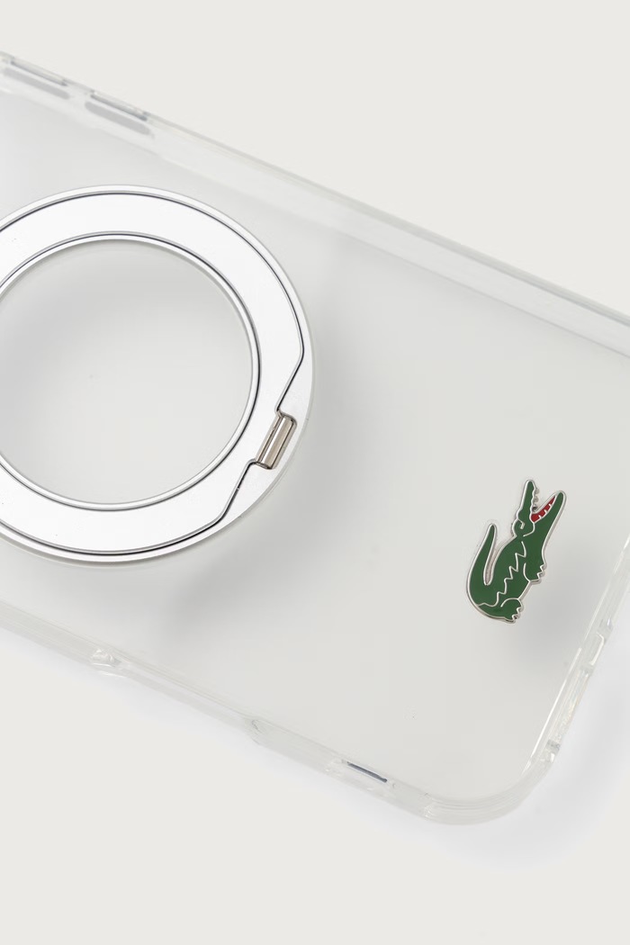 Lacoste Etui na telefon iPhone 17/18 Pro Max LCHMP18X6URGLH transparentny AW26