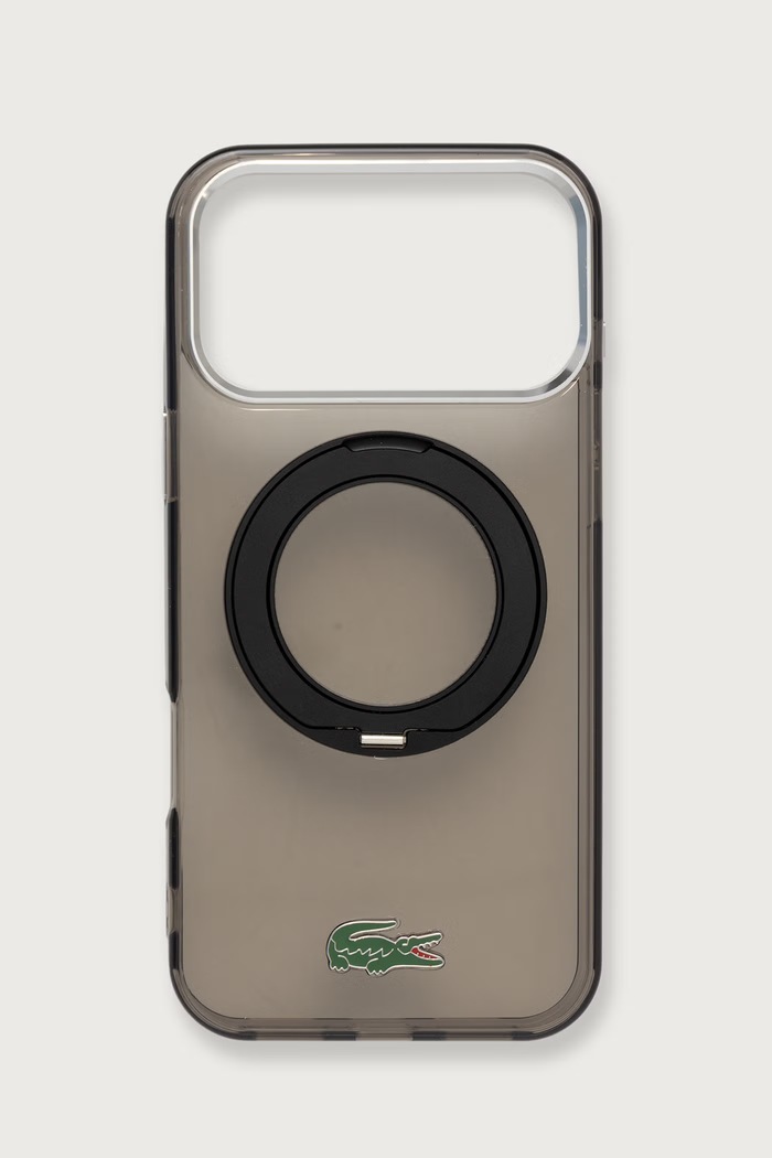 Lacoste Etui na telefon iPhone 17/18 Pro Max czarny LCHMP18X6URGLK