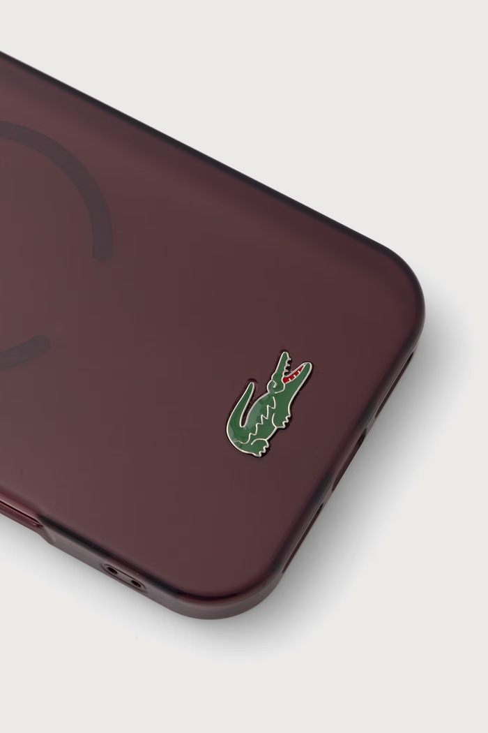 Lacoste Etui na telefon iPhone 17/18 Pro Max LCHMP18X6UFRLADR bordowy AW26