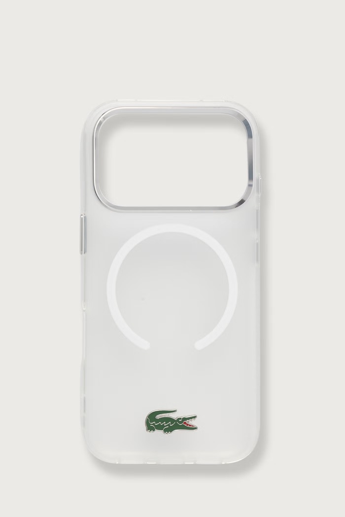 Lacoste Etui na telefon iPhone 17/18 Pro transparentny LCHMP18L6UFRLAH