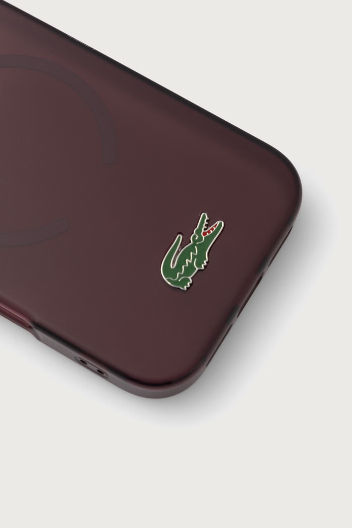 Lacoste Etui na telefon iPhone 17/18 Pro LCHMP18L6UFRLADR bordowy AW26