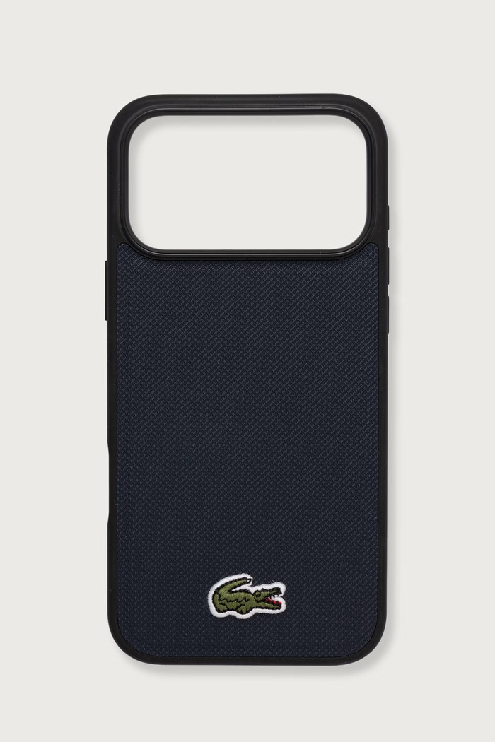 Lacoste Etui na telefon iPhone 17/18 Pro Max granatowy LCHMP17XPVCV