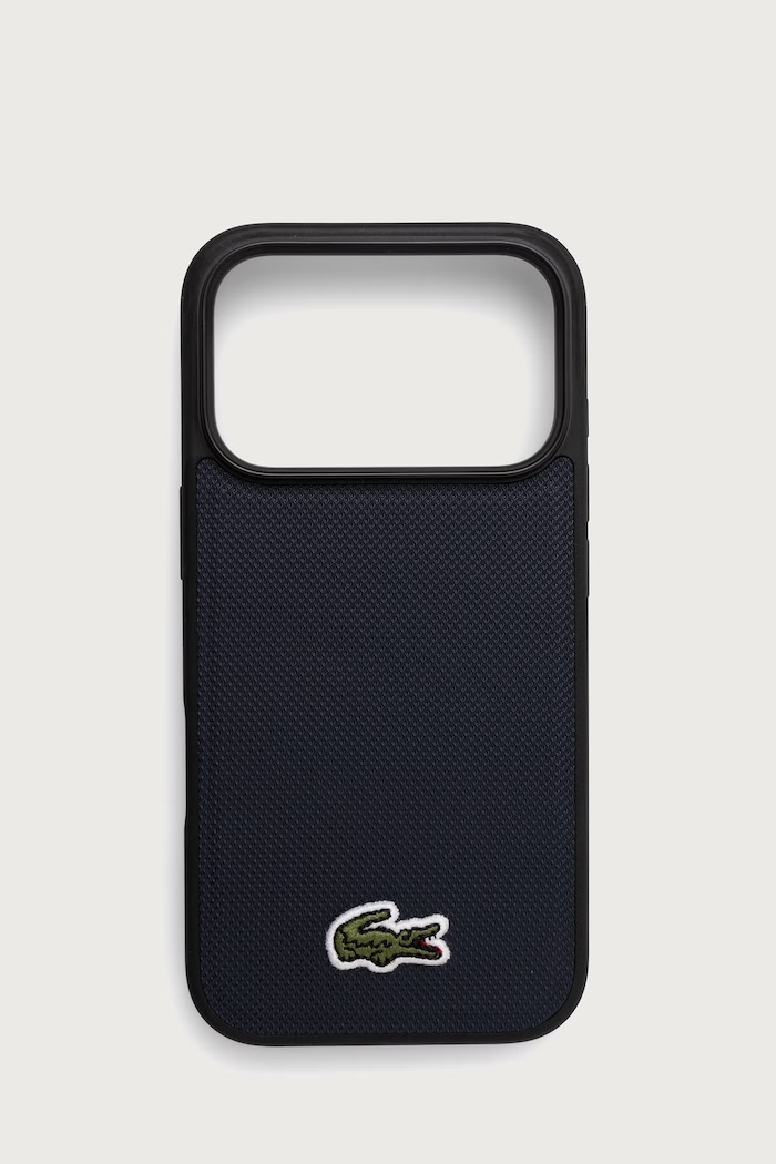 Lacoste Etui na telefon iPhone 17/18 Pro granatowy LCHMP17LPVCV