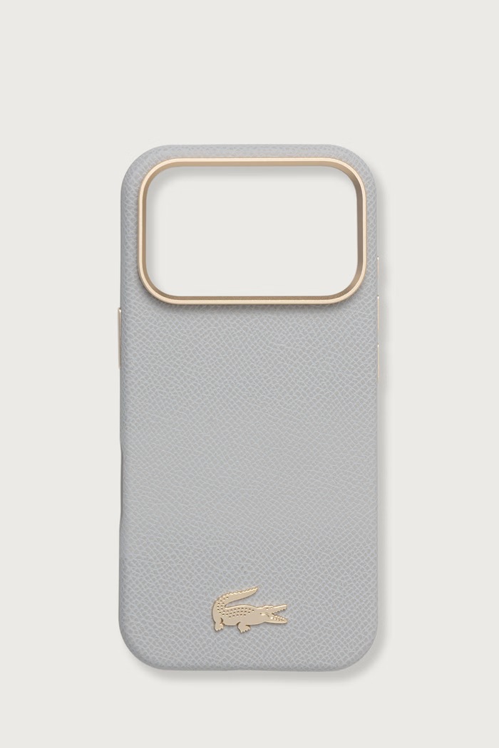 Lacoste Etui na telefon iPhone 17/18 Pro szary LCHMP18L6PSWCEG