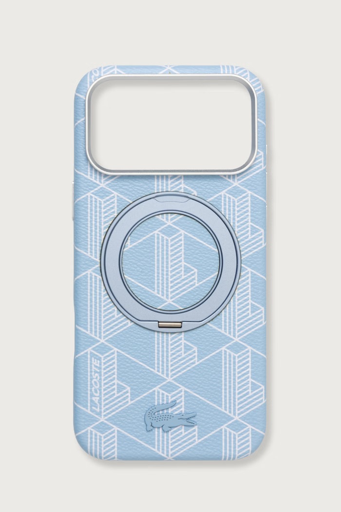 Lacoste Etui na telefon iPhone 17/18 Pro Max niebieski LCHMP18X6PSWRBEMLB