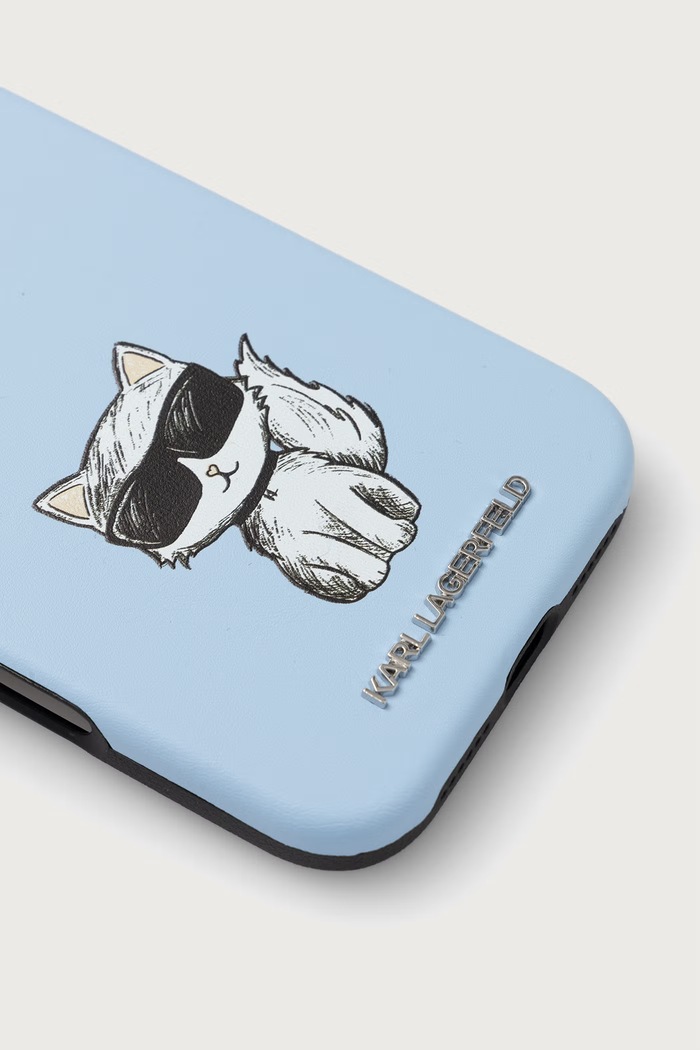 Karl Lagerfeld Etui na telefon iPhone 17/18 Pro Max KLHMP18X6PWCIKDB niebieski AW26