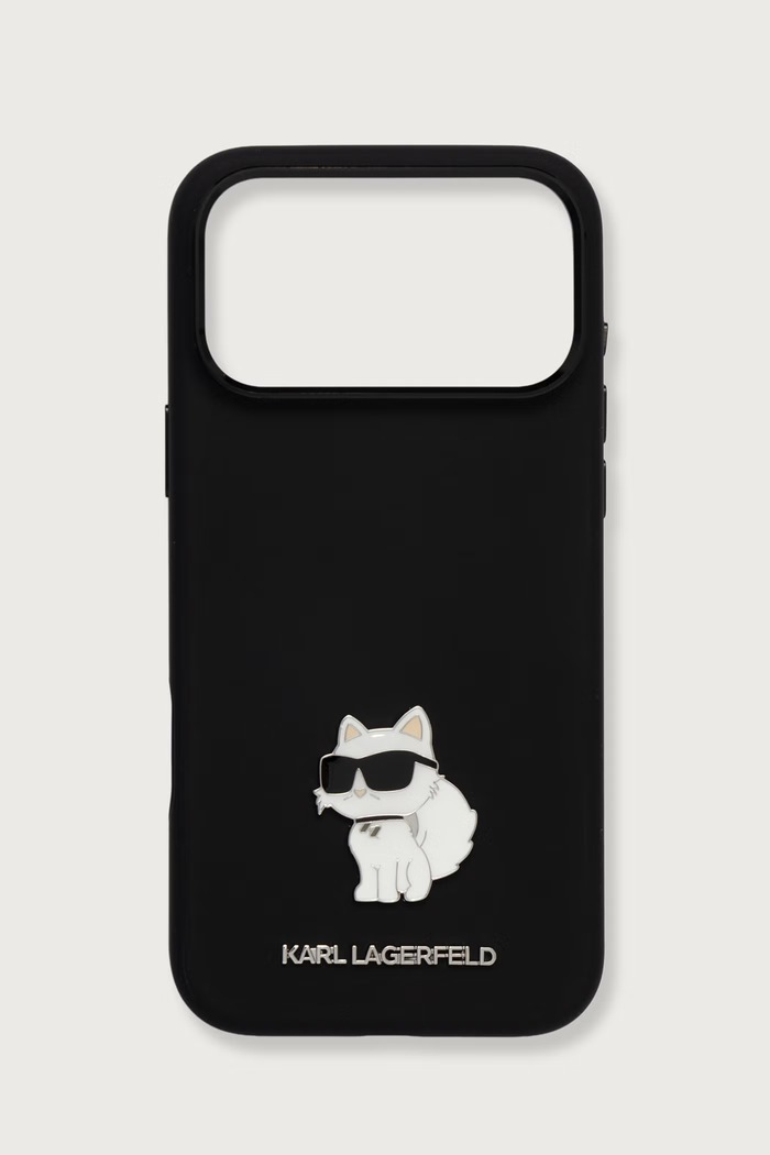 Karl Lagerfeld Etui na telefon iPhone 17/18 Pro Max czarny KLHCP18XSMHCNPK