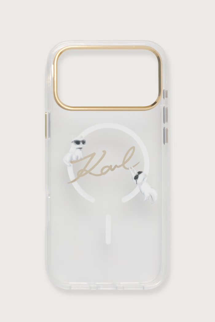 Karl Lagerfeld Etui na telefon iPhone 17/18 Pro Max transparentny KLHMP18X5HKSCAH