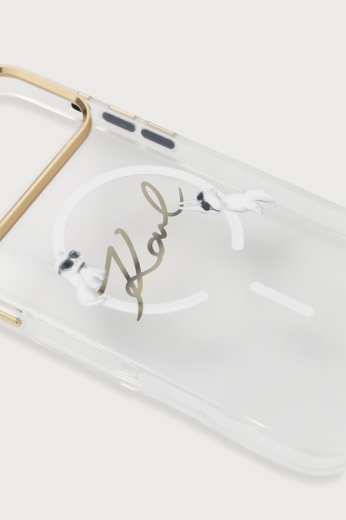 Karl Lagerfeld Etui na telefon iPhone 17/18 Pro Max KLHMP18X5HKSCAH transparentny AW26