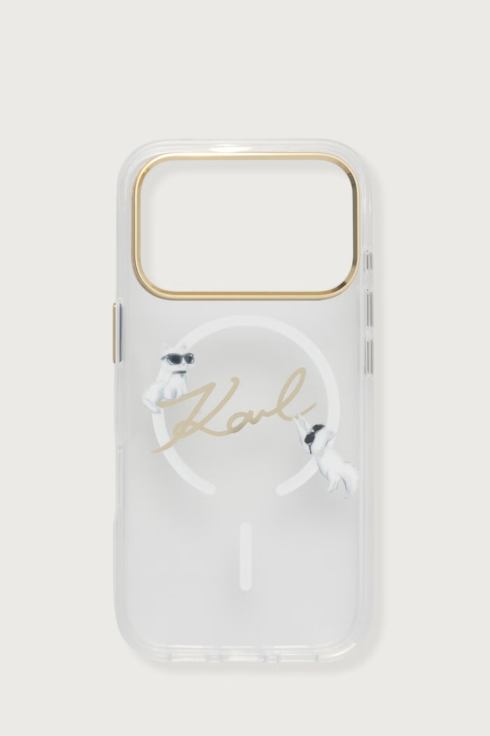 Karl Lagerfeld Etui na telefon iPhone 17/18 Pro transparentny KLHMP18L5HKSCAH