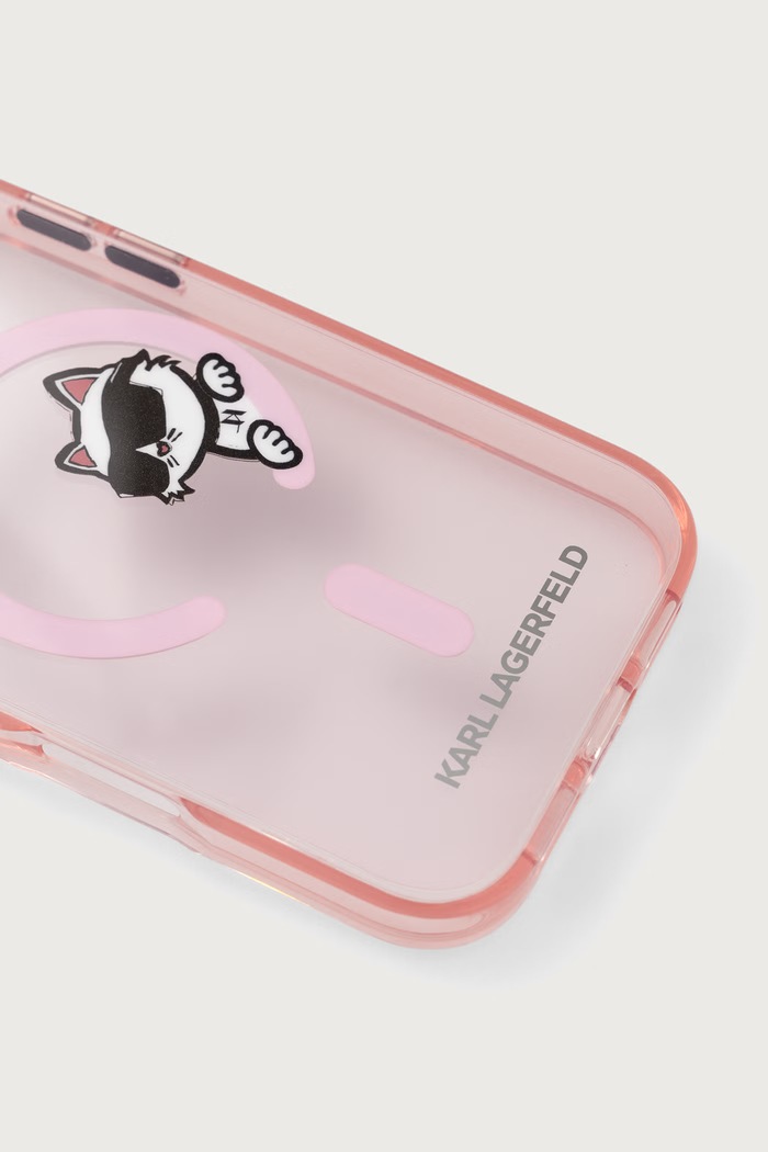 Karl Lagerfeld Etui na telefon iPhone 17/18 Pro KLHMP17L6HCPSCP różowy AW26
