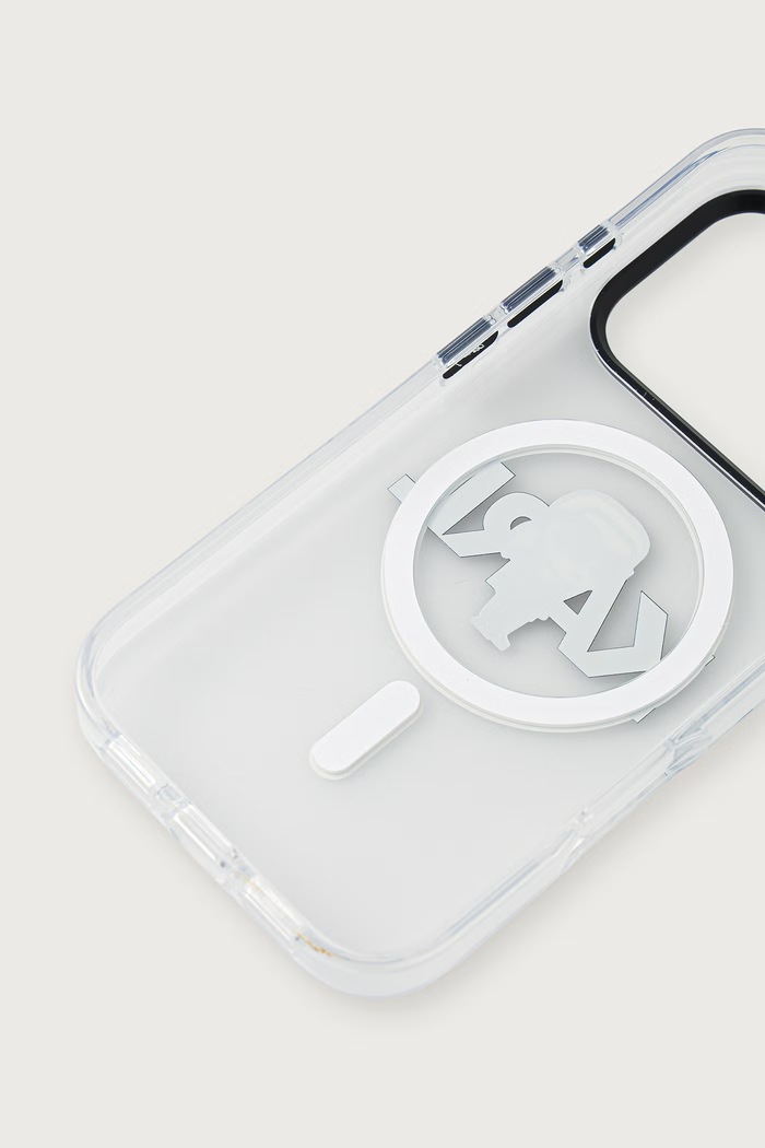 Karl Lagerfeld Etui na telefon iPhone 17/18 Pro KLHMP17LHGKIGKBT transparentny AW26