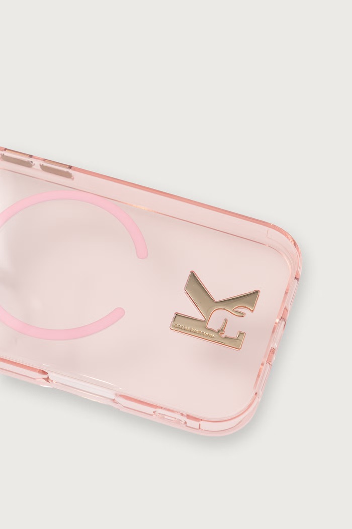 Karl Lagerfeld Etui na telefon iPhone 17/18 Pro KLHMP18L5HTMKHDP różowy AW26