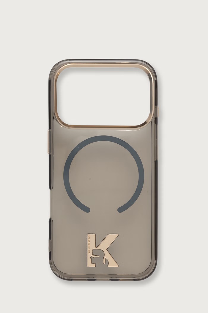 Karl Lagerfeld Etui na telefon iPhone 17/18 Pro czarny KLHMP18L5HTMKHDK