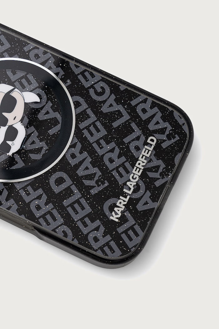Karl Lagerfeld Etui na telefon iPhone 17/18 Pro KLHMP17LHMKBKCHOK czarny AW26