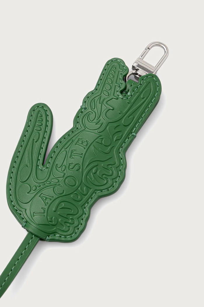 Lacoste Smycz na klucze NU5481RL zielony AW26