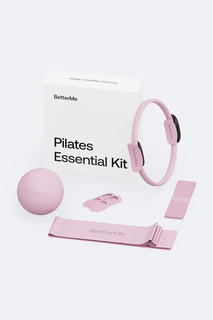 BetterMe Zestaw do pilatesu Pilates Essential różowy PLK00023
