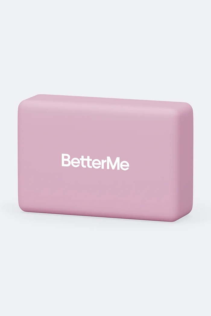 BetterMe Blok na jógu Soft Yoga růžová YGB00001
