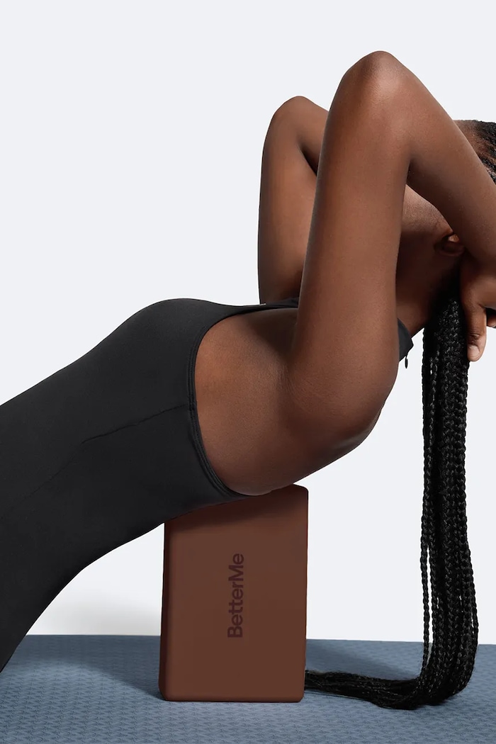 Akcesoria BetterMe Klocek do jogi Soft Yoga YGB00001 brązowy