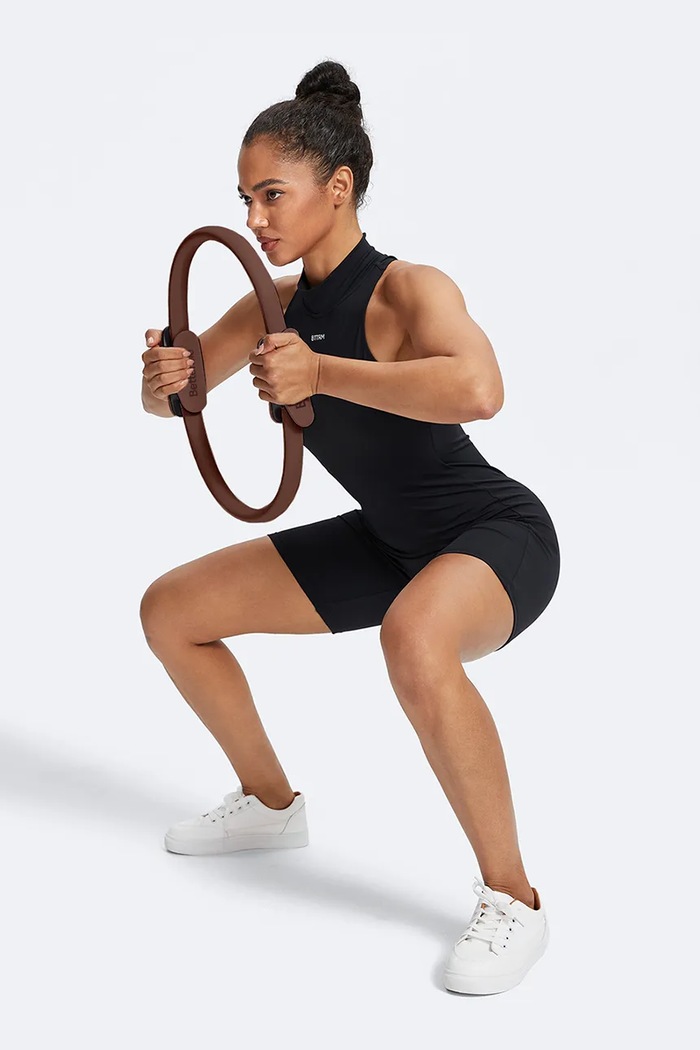 Dodaci BetterMe Obruč za pilates Toning Pilates PCR00001 smeđa