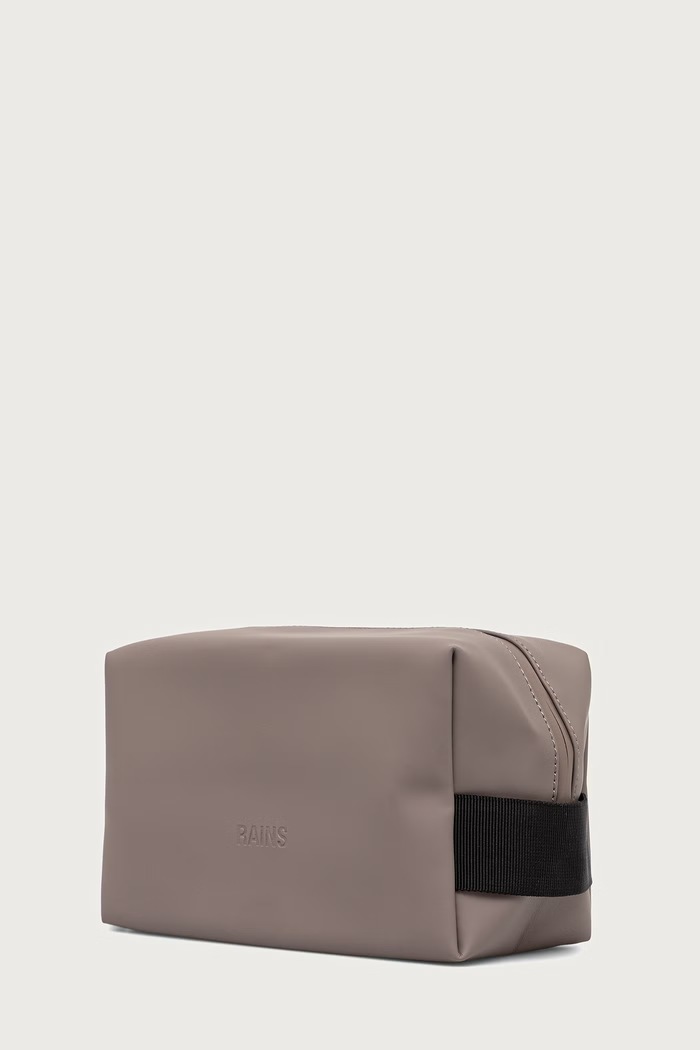 Rains Kosmetyczka Wash Bag Small 15580.173 brązowy AW26