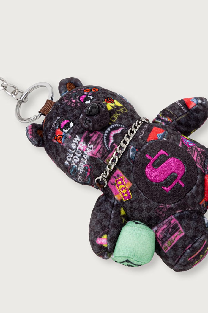 Sprayground Brelok CYBER PUNK 910K9595NSZ czarny AW26