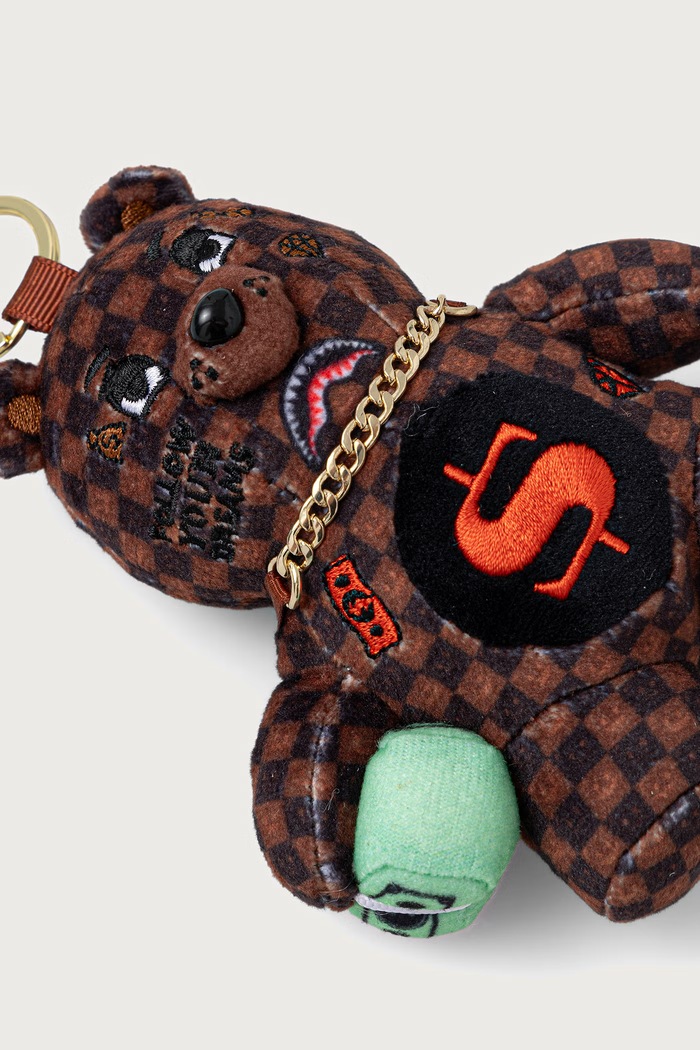 Sprayground Brelok BUBBLY 910K9594NSZ brązowy AW26