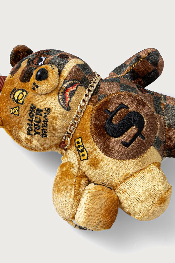 Sprayground Brelok GOLD DRIP 910K9593NSZ brązowy AW26