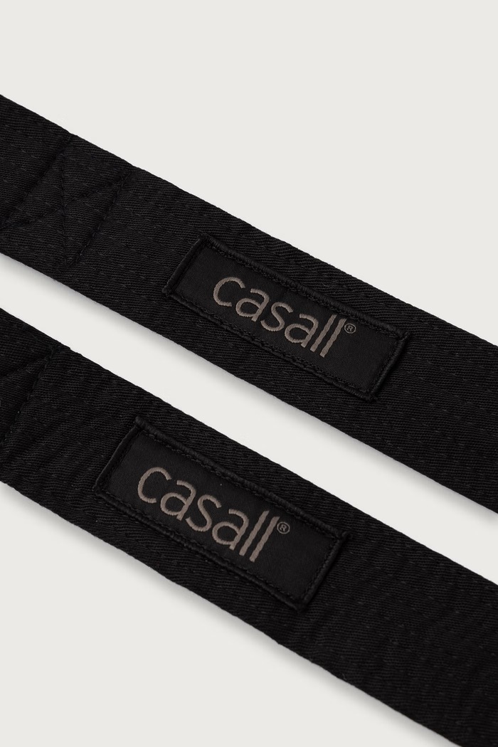 Casall Paski do podnoszenia ciężarów 54725 czarny AW26