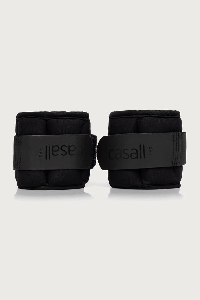 Casall Obciążniki na nadgarstki 2x1kg 54710 czarny AW26