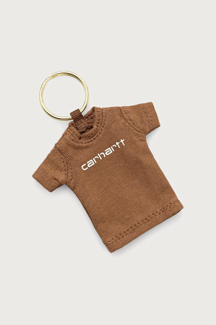 Carhartt WIP Mini Script Keychain брелок коричневий I037324.HZXX