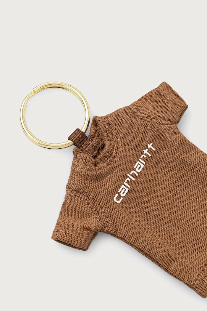 Carhartt WIP Mini Script Keychain брелок I037324.HZXX коричневий AW26
