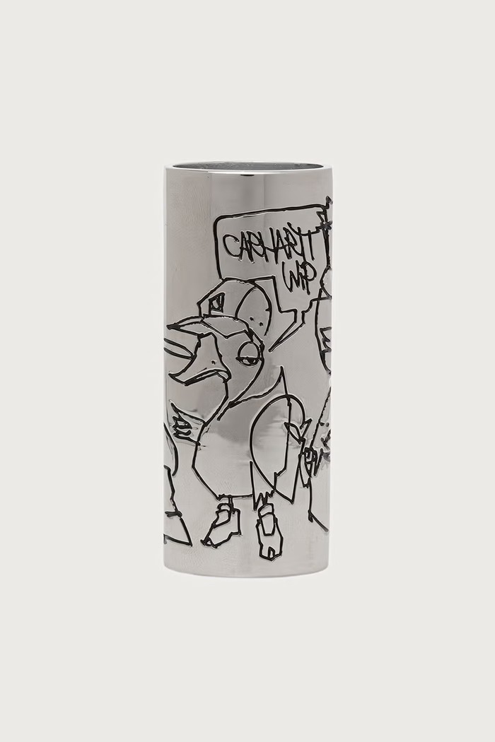 Carhartt WIP Blinkerfluid BIC Lighter metalowe I037381.95XX srebrny AW26