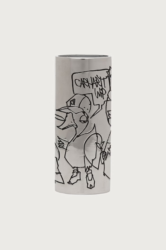 Carhartt WIP Blinkerfluid BIC Lighter metalowe I037381.95XX srebrny AW26