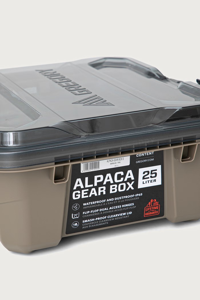 Pojemnik ALPACA GEAR BOX S Gregory ALPACA.GEAR.BOX.S brązowy