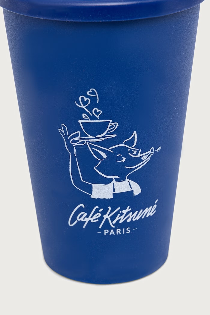 Akcesoria Café Kitsuné Tumbler kubek OU08108O0017. niebieski